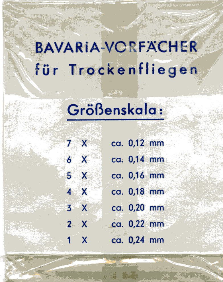 Bavaria Vorfach 1 Rückseite Bavaria Vorfach 1 Rückseite
