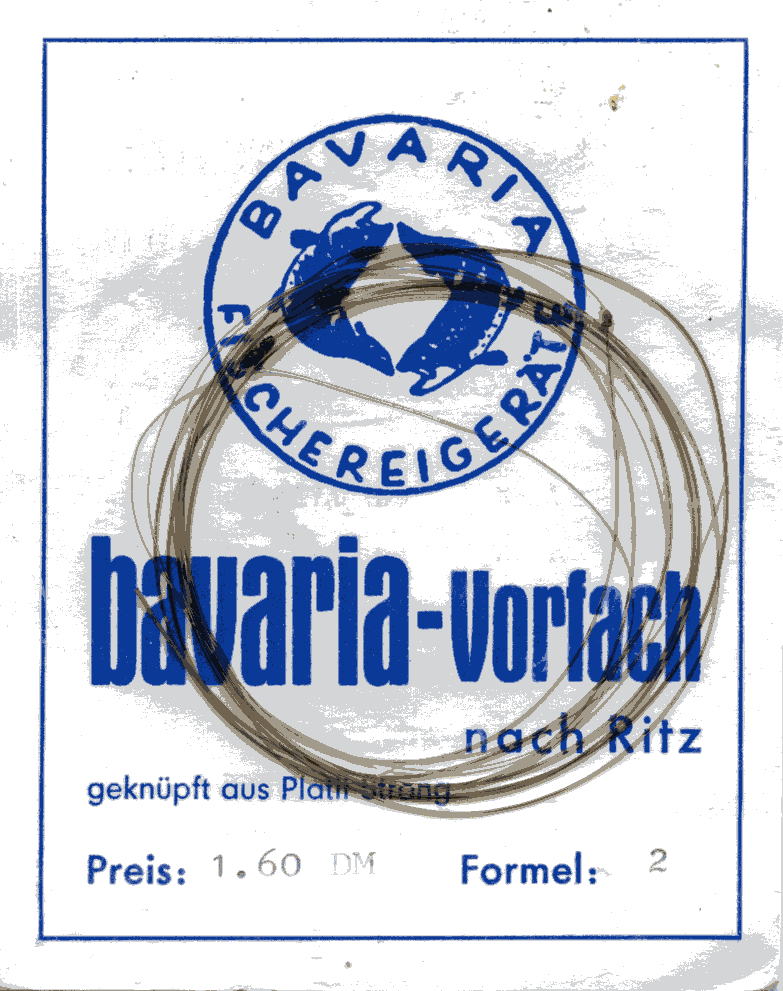 Bavaria Vorfach 1 Rückseite Bavaria Vorfach 1 Rückseite